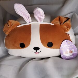 Squishmallow‎ Corgi Plush with Bunny Ears